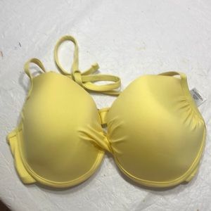 Bikini top. Pretty color.